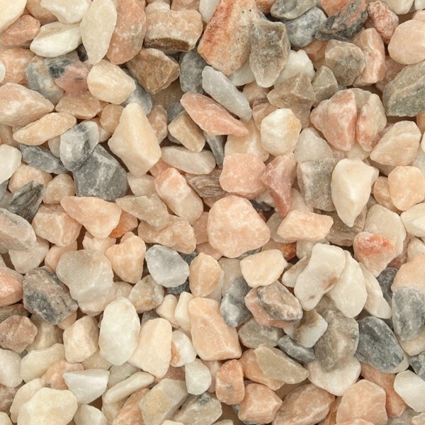 Flamingo White Chippings 20mm Down